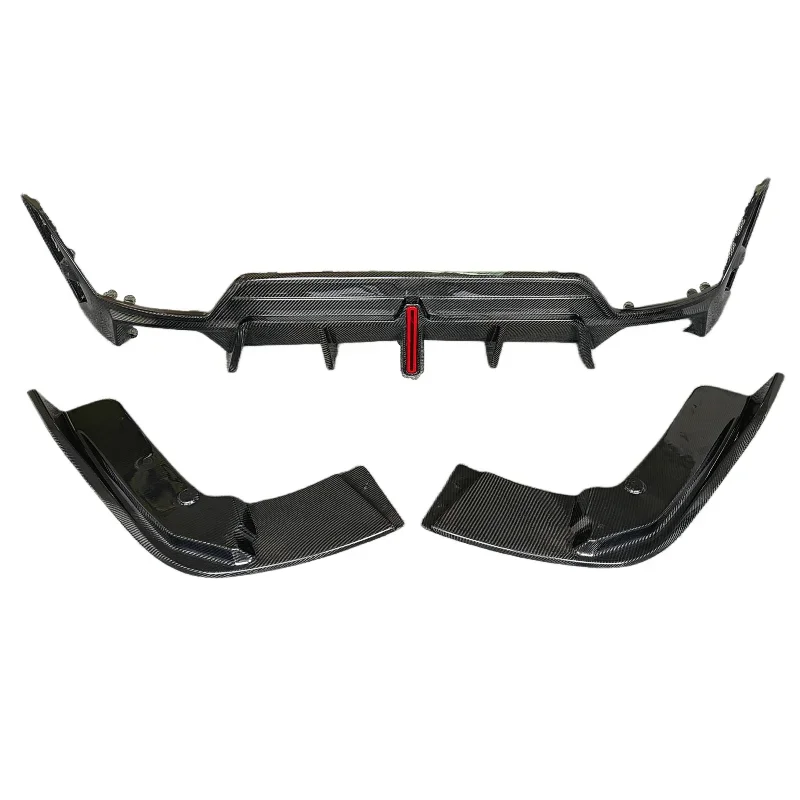 Used for new 3 series G20 G28 modified A-style body components, carbon fiber rear bumper lip diffuser body kit
Used for new 3 series G20 G28 modified A-style body components, carbon fiber rear bumper lip diffuser body kit