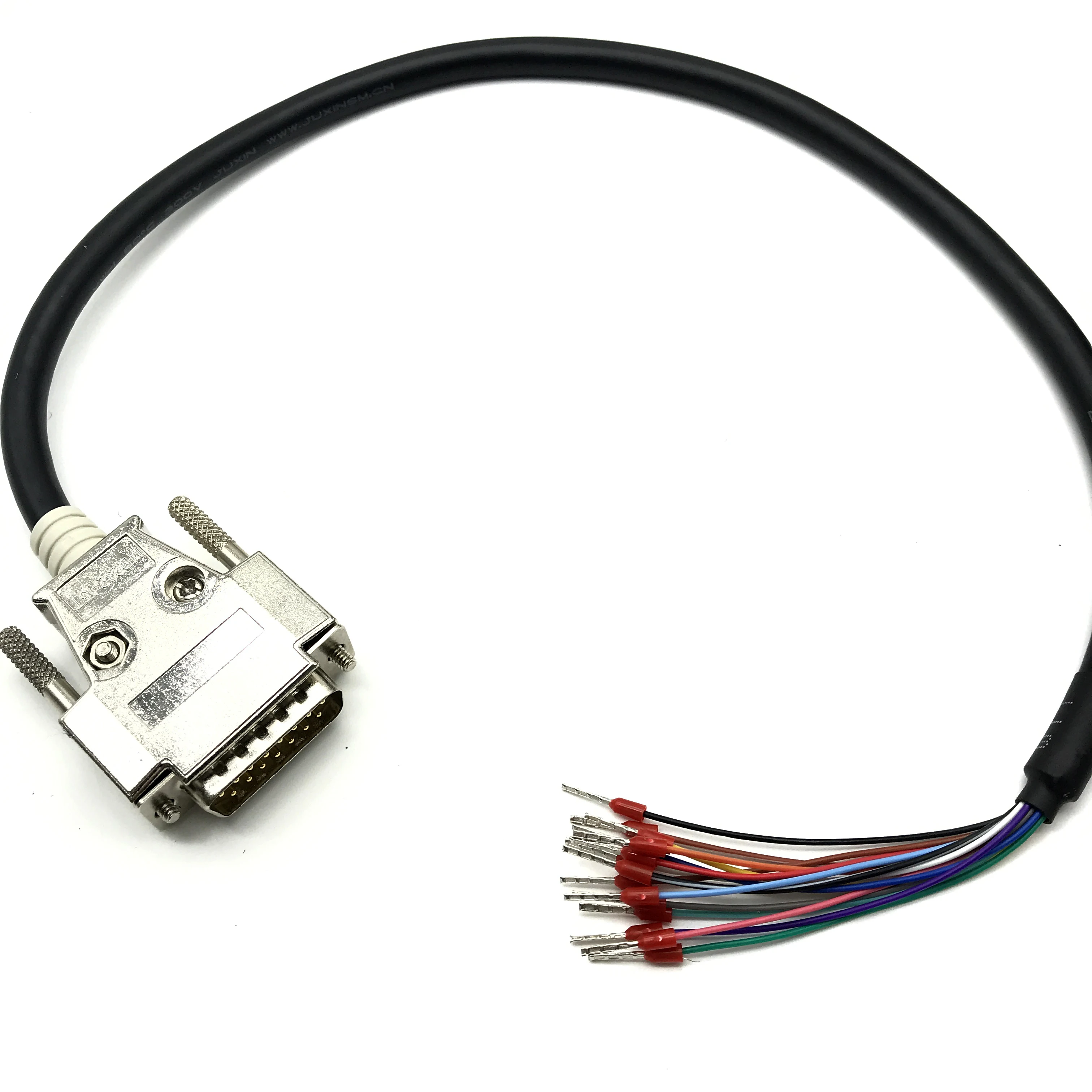 Industrial grade metal DB9 / DB15 / DB25 connecting cable solid pin gold plated male and female (single wire with terminal)
Industrial grade metal DB9 / DB15 / DB25 connecting cable solid pin gold plated male and female (single wire with terminal)