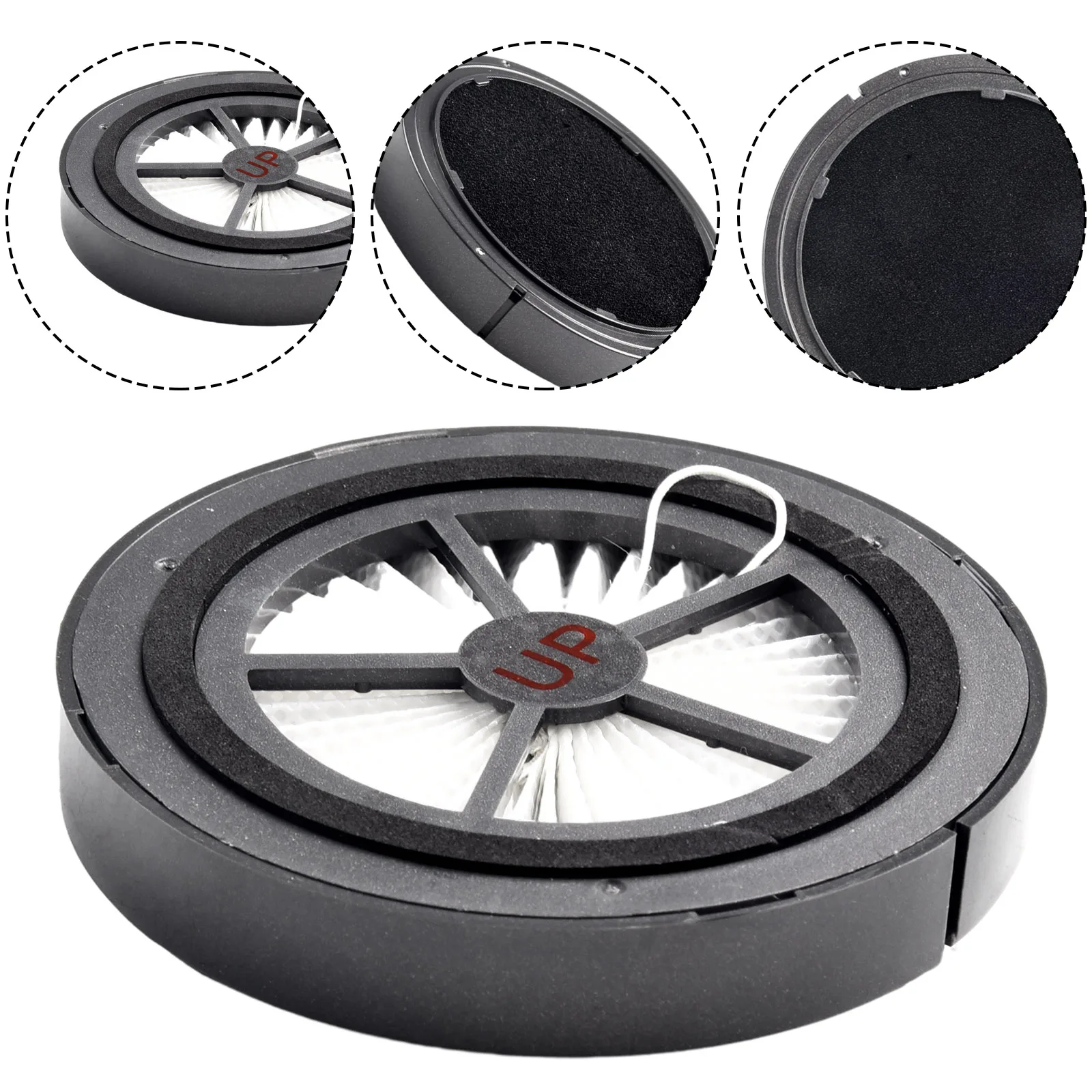 3Pcs Filters For U11 PRO Cordless Vacuum Cleaner Spare Parts Replacement Filters Sweeping Parts Household Cleaning
3Pcs Filters For U11 PRO Cordless Vacuum Cleaner Spare Parts Replacement Filters Sweeping Parts Household Cleaning