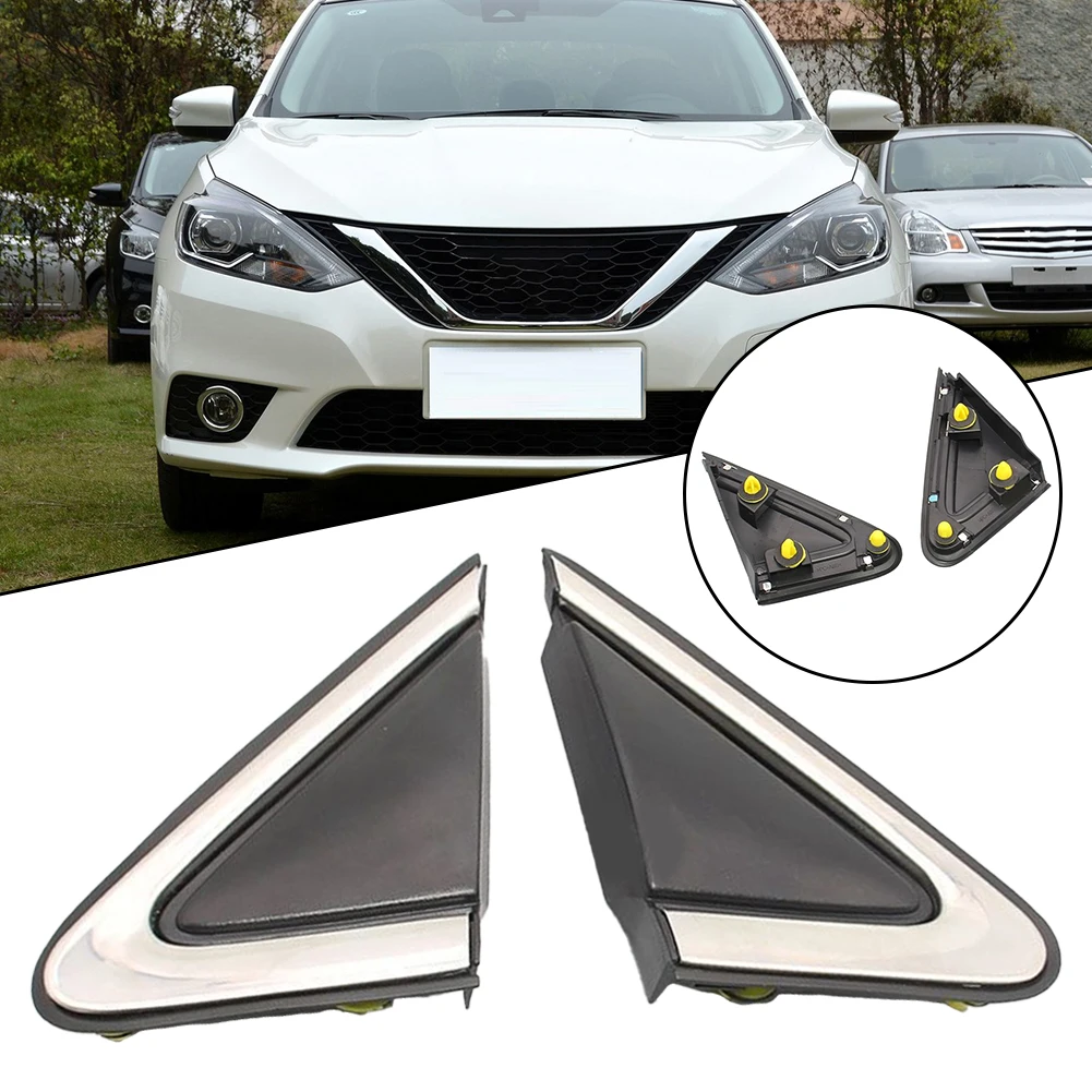2pcs Car Corner Mirror Molding Front Left+Front Right 96318-3SG0A; 96319-3SG0A For Nissan Sentra 2013-2019 ABS Black +silver
2pcs Car Corner Mirror Molding Front Left+Front Right 96318-3SG0A; 96319-3SG0A For Nissan Sentra 2013-2019 ABS Black +silver