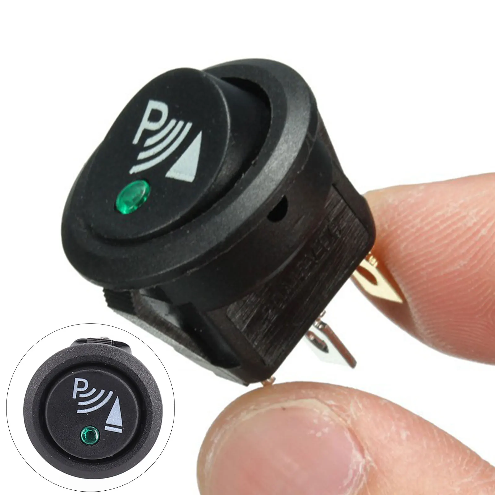 3 Pin Round Rocker Parking Off Switch Front Rear Walking Sensor Interior Accessories Interior Replacement Parts
3 Pin Round Rocker Parking Off Switch Front Rear Walking Sensor Interior Accessories Interior Replacement Parts