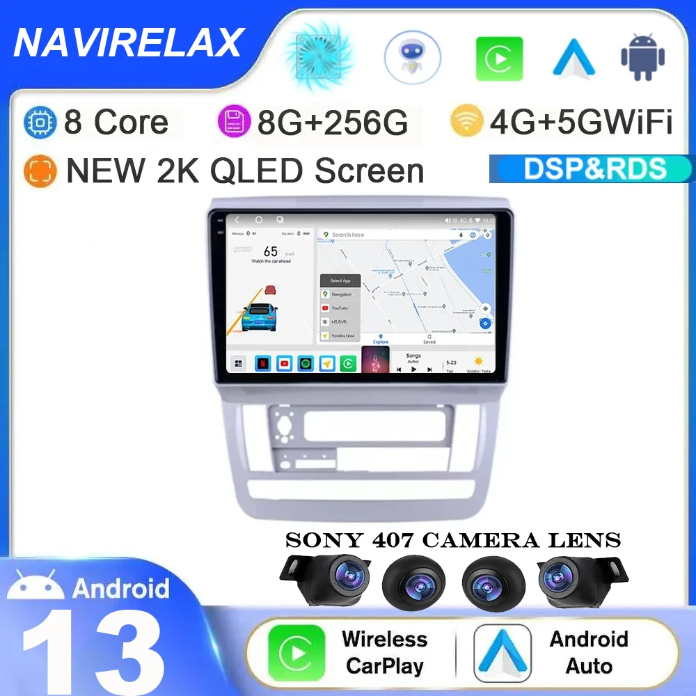 Android 13 Carplay для Toyota Alphard 1 H10 2002 - 2008 Автомагнитола мультимедийный видеоплеер Навигация стерео GPS WiFi + 4G DSP QLED
Android 13 Carplay для Toyota Alphard 1 H10 2002 - 2008 Автомагнитола мультимедийный видеоплеер Навигация стерео GPS WiFi + 4G DSP QLED