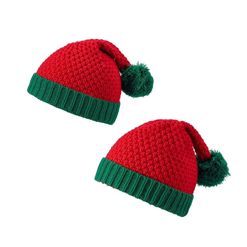Christmas Santa Beanie Knitted Hat Elf Santa Claus Red Green Knitted Gift Crochet Hat Happy 2024 New Year Merry Christmas Hats
Christmas Santa Beanie Knitted Hat Elf Santa Claus Red Green Knitted Gift Crochet Hat Happy 2024 New Year Merry Christmas Hats