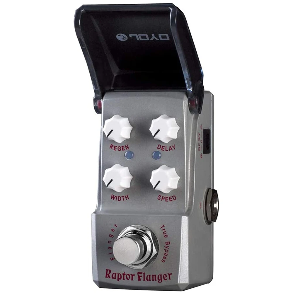 JOYO JF-327 педаль для гитарных эффектов, симулятор усиления для электрогитары, овердрайв для скорости TS, широкий выпуск, настоящий обходной Raptor Flanger
JOYO JF-327 педаль для гитарных эффектов, симулятор усиления для электрогитары, овердрайв для скорости TS, широкий выпуск, настоящий обходной Raptor Flanger