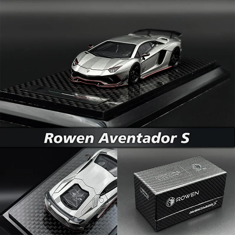 YM 1:64 Rowen Aventadors LP740-4 Grey With Red Line Diecast Diorama Car Model Collection Miniature Toys
YM 1:64 Rowen Aventadors LP740-4 Grey With Red Line Diecast Diorama Car Model Collection Miniature Toys