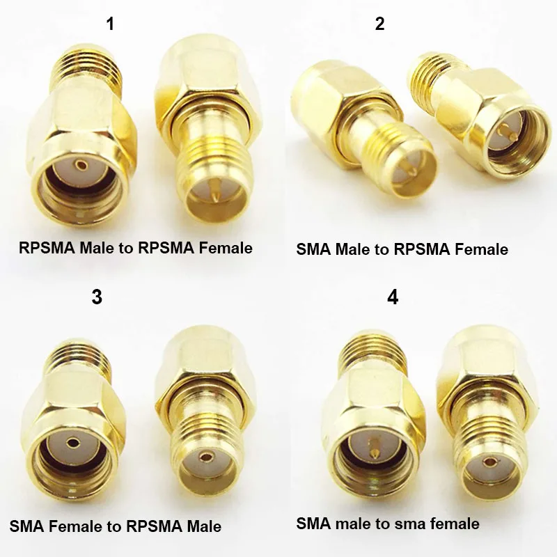 5pcs Straight Coaxial Cable Adapter SMA RPSMA Male Female to RPSMA SMA Female Male RF Connector SMA Female to RP SMA Male Plug
5pcs Straight Coaxial Cable Adapter SMA RPSMA Male Female to RPSMA SMA Female Male RF Connector SMA Female to RP SMA Male Plug