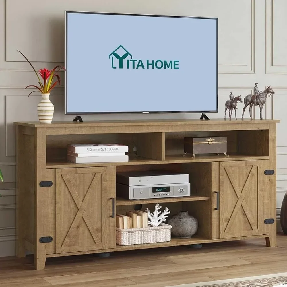 Modern Entertainment Center for 300 Lbs Rustic TV Media Console Storage TV Cabinet for Living Room Barnwood 59.5” Stand Table
Modern Entertainment Center for 300 Lbs Rustic TV Media Console Storage TV Cabinet for Living Room Barnwood 59.5” Stand Table