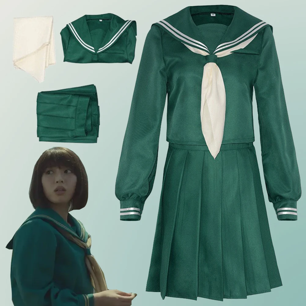 

Keiko Cosplay Role Play School Uniform Live Action TV Yu Yu Hakusho Costume Women Roleplay Fantasy Fancy Dress Up Party Clothes