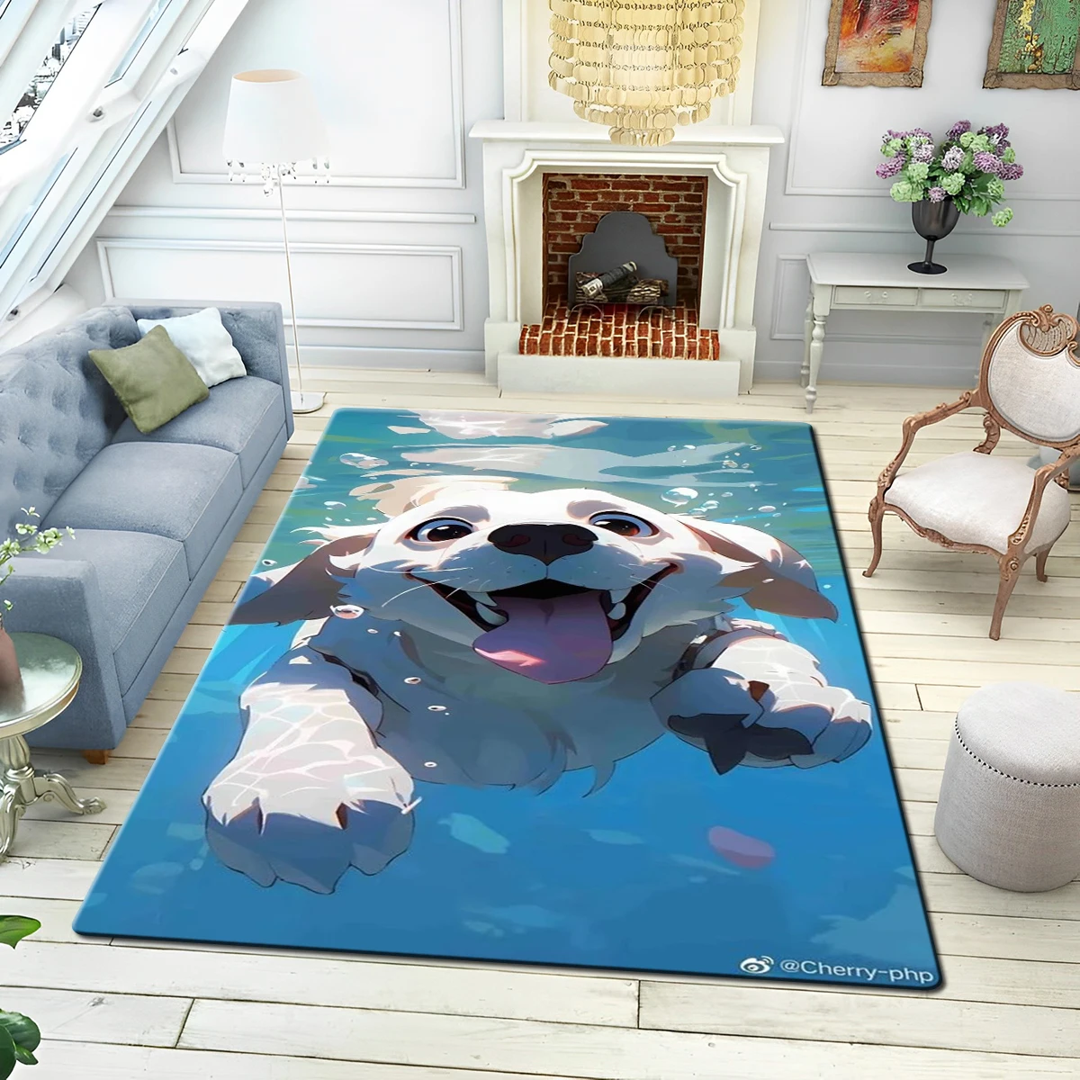 Cute cartoon dog Photo Portrait Doormat Printed Bedroom yoga mat Non-slip hd print carpet Large Mat Rugs for Living Comfortable
Cute cartoon dog Photo Portrait Doormat Printed Bedroom yoga mat Non-slip hd print carpet Large Mat Rugs for Living Comfortable