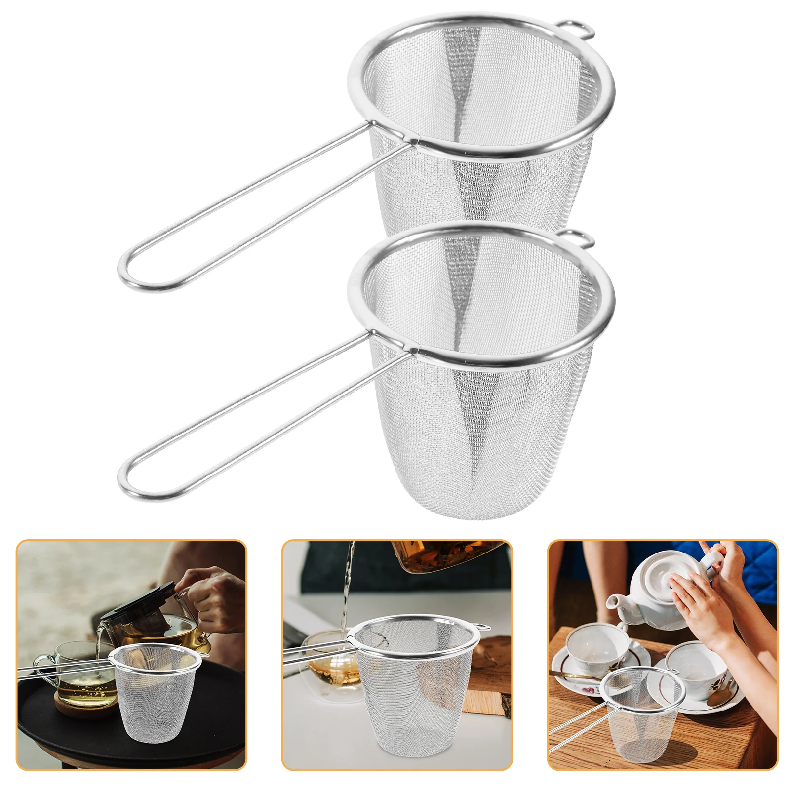 Tea Strainer Stainless Steel Strainers Milk Residue Home Colanders Chinese Filters Mesh
Tea Strainer Stainless Steel Strainers Milk Residue Home Colanders Chinese Filters Mesh