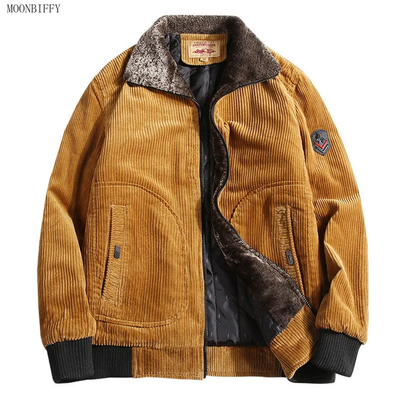 2024 NEW Mens Warm Winter Corduroy Jackets Coats Fur Collar Winter Casual Jacket Outwear Male Thermal Windbreaker Mens Jacket
2024 NEW Mens Warm Winter Corduroy Jackets Coats Fur Collar Winter Casual Jacket Outwear Male Thermal Windbreaker Mens Jacket