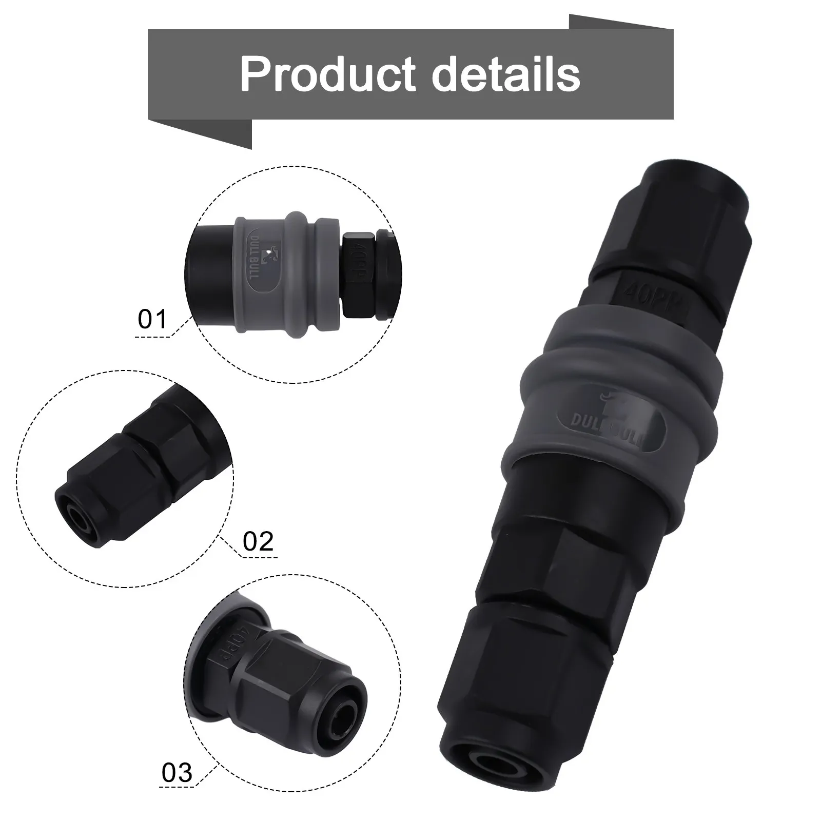 Self locking Quick Connector for Pneumatic Compressors 8/10/12mm Plastic Steel Fittings Sturdy and Corrosion resistant
Self locking Quick Connector for Pneumatic Compressors 8/10/12mm Plastic Steel Fittings Sturdy and Corrosion resistant