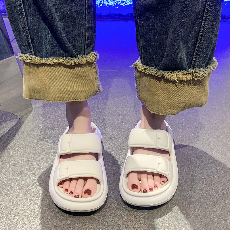 Women's Flip Flops Summer New Arrival Beach Slippers Fashion Home Soft Anti Slip EVA Suitable Indoor Outdoor Basic Solid Shoes
Women's Flip Flops Summer New Arrival Beach Slippers Fashion Home Soft Anti Slip EVA Suitable Indoor Outdoor Basic Solid Shoes