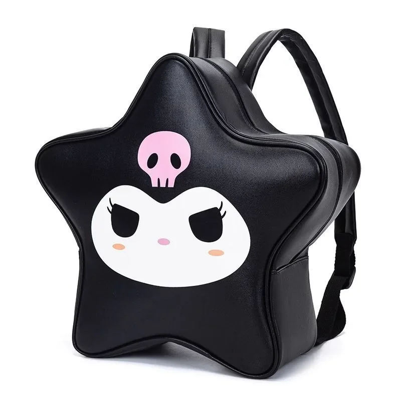Sanrio Kawaii Kuromi аниме-рюкзаки новая милая Лолита крутая девушка черная пентаграмма большой емкости Рюкзаки Сумка через плечо подарок 27 см
Sanrio Kawaii Kuromi аниме-рюкзаки новая милая Лолита крутая девушка черная пентаграмма большой емкости Рюкзаки Сумка через плечо подарок 27 см
