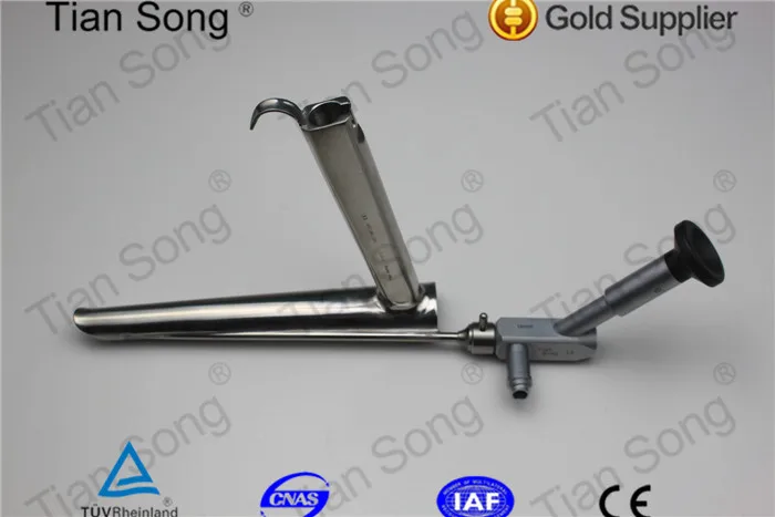 Reusable Medical surgery Throat laryngeal mirror Oblique ENT endoscope holder Self-Retaining
Reusable Medical surgery Throat laryngeal mirror Oblique ENT endoscope holder Self-Retaining