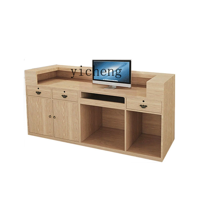 ZC New Chinese Cashier Front Desk Corner Clothing Shop Small Bar Beauty Salon Reception Counter
ZC New Chinese Cashier Front Desk Corner Clothing Shop Small Bar Beauty Salon Reception Counter
