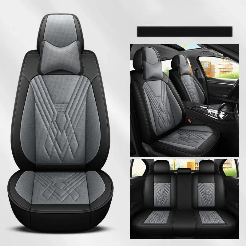 

WZBWZX Nappa material universal seat cover for Renault All Models captur logan kadjar trafic scenic armrest Car-Styling