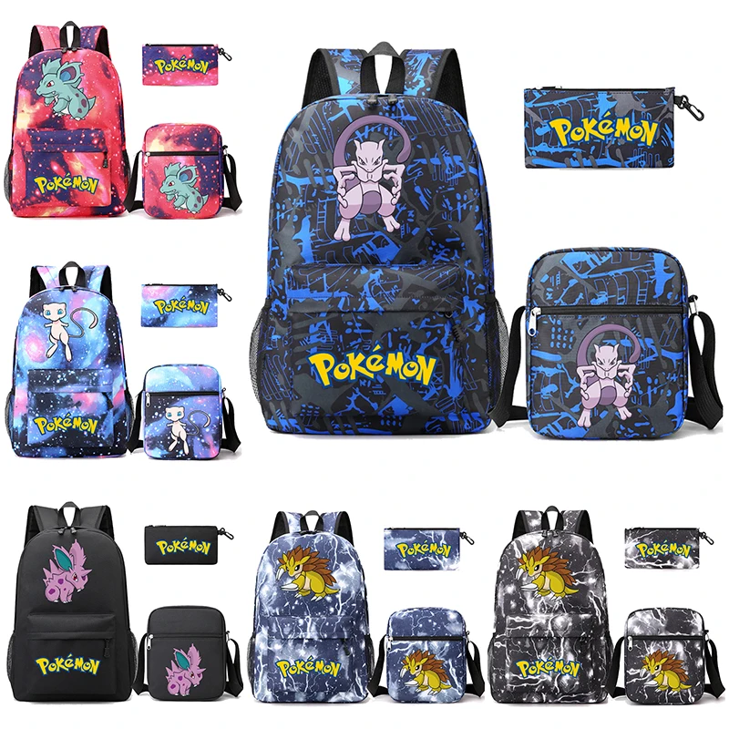 Pokemon Pikachu Backpack for Student Women Pack Laptop Backpack Snorlax Book Female Girls Waterproof Schoolbag Gengar Mochilas
Pokemon Pikachu Backpack for Student Women Pack Laptop Backpack Snorlax Book Female Girls Waterproof Schoolbag Gengar Mochilas