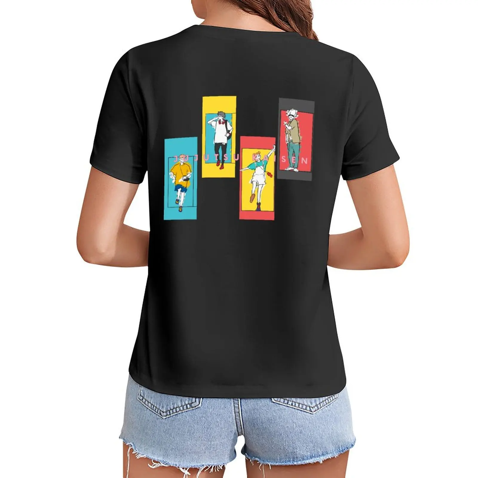 JJK Squad & Sensei T-Shirt oversized graphics Aesthetic clothing t shirts for Women loose fit
JJK Squad & Sensei T-Shirt oversized graphics Aesthetic clothing t shirts for Women loose fit