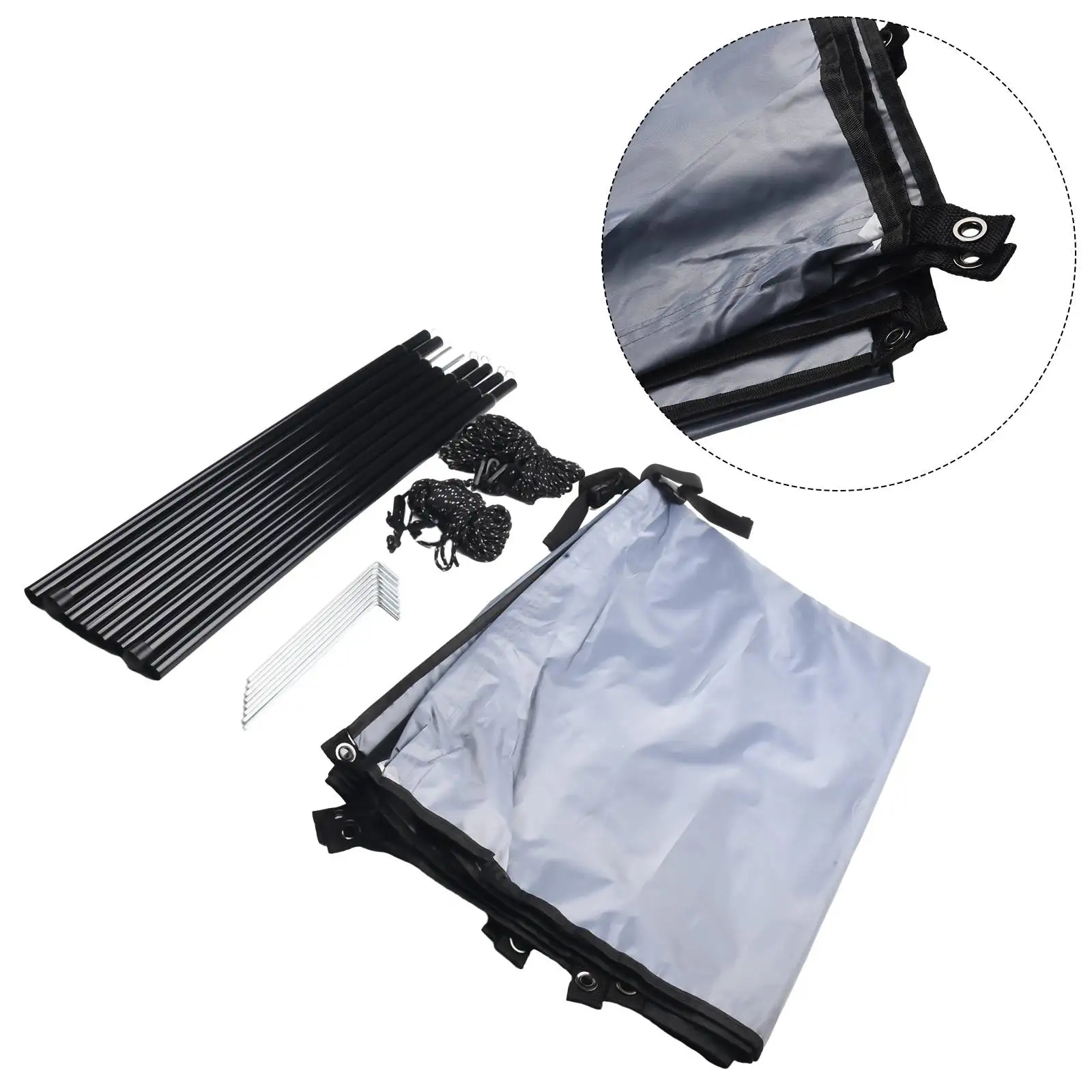 Sun Canopy Car Awning Auto Parts Exterior Parts Fire Retardant Sunshade Tent Universal For Motorhome Van Campervan
Sun Canopy Car Awning Auto Parts Exterior Parts Fire Retardant Sunshade Tent Universal For Motorhome Van Campervan