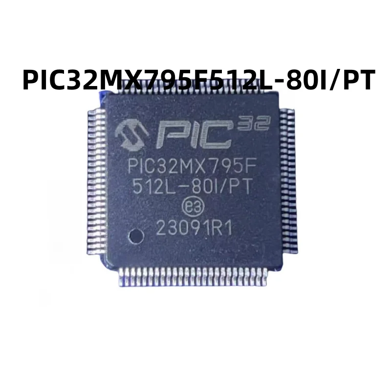 

1pcs/lot New Original PIC32MX795F512L-80I/PT QFP100 PIC32MX795F512L PIC32MX795F QFP-100 Chipset 32-bit Microcontroller Chip