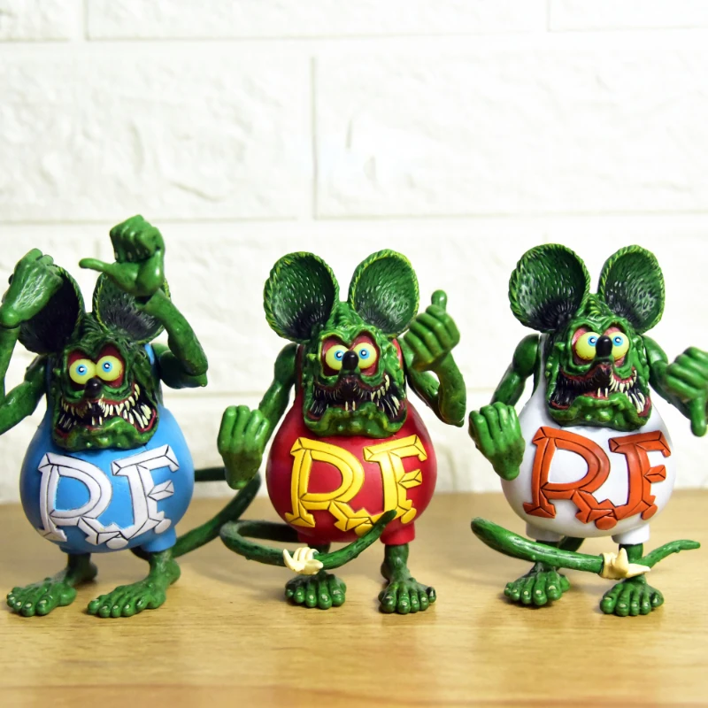 12cm Funk Mouse Ratfink Tide Play Hand-made Toy Ornaments PVC Collectible Model Funny Dolls Hand-made Ornaments Children's Gifts
12cm Funk Mouse Ratfink Tide Play Hand-made Toy Ornaments PVC Collectible Model Funny Dolls Hand-made Ornaments Children's Gifts