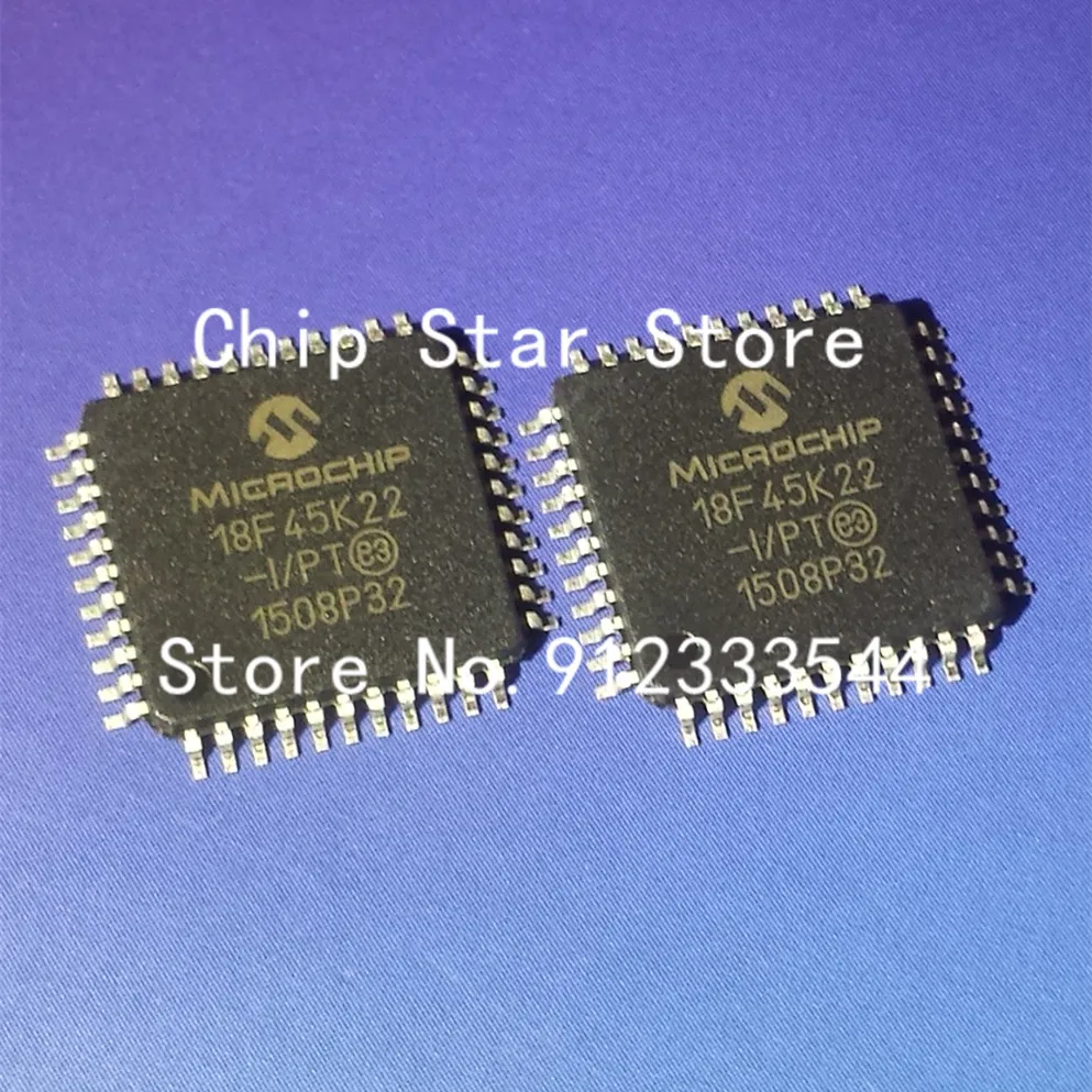 

5-50pcs PIC18F45K22-I/PT PIC18F45K22 TQFP44 8Bit Microcontrollers MCU 100%New And Original