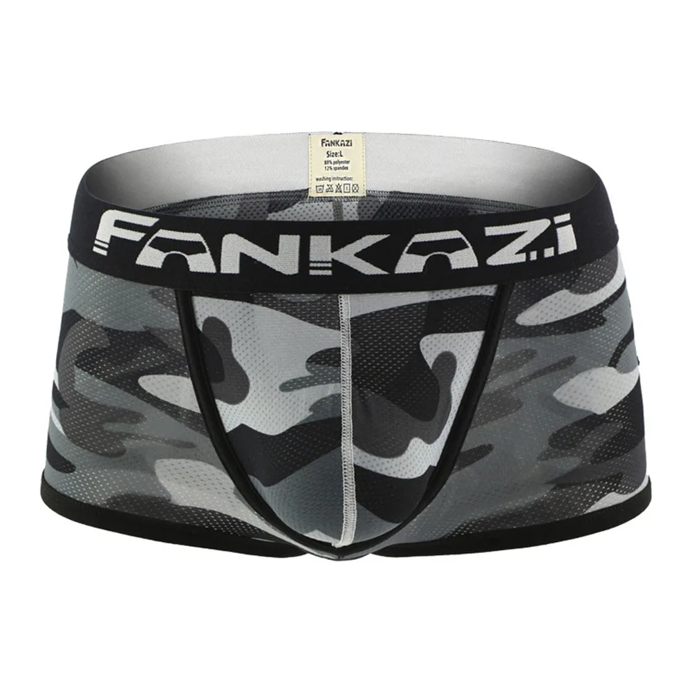 Sexy Men Sheer Fine Mesh Boxer Briefs Camouflage Underpants Breathable Sweat Shorts Low Waist Pouch Trunk Underwear Bikini
Sexy Men Sheer Fine Mesh Boxer Briefs Camouflage Underpants Breathable Sweat Shorts Low Waist Pouch Trunk Underwear Bikini