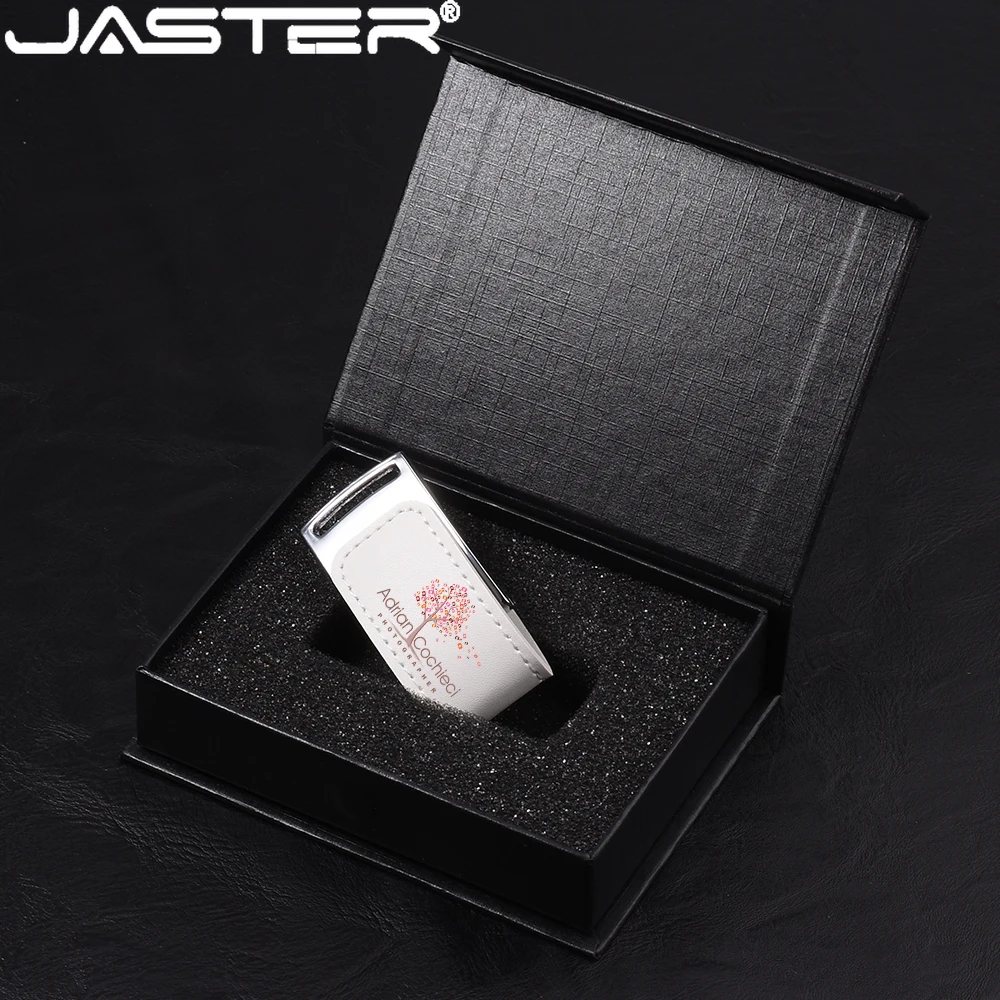 JASTER Leather USB Flash Drive 128GB Free Custom Logo Pendrive 64GB High Speed USB Memory 32GB 16GB 8GB Creative Wedding Gift
JASTER Leather USB Flash Drive 128GB Free Custom Logo Pendrive 64GB High Speed USB Memory 32GB 16GB 8GB Creative Wedding Gift