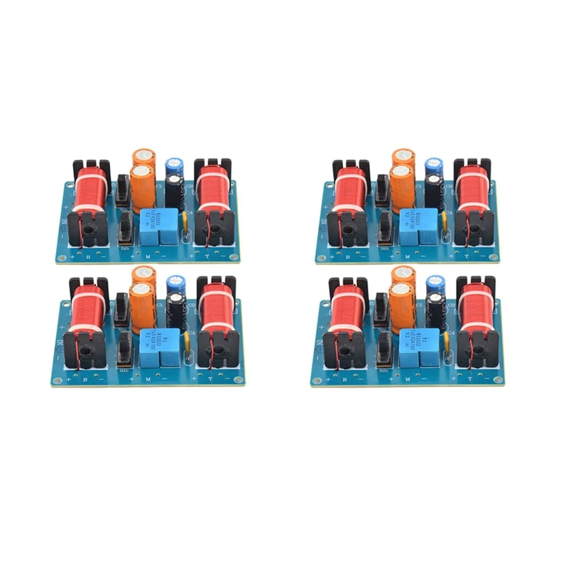 Новинка, 4 шт., 150 Вт, 3-полосная аудиосистема для динамиков, тройной, средний бас, книжная полка, автомобильные динамики, фильтр 
Новинка, 4 шт., 150 Вт, 3-полосная аудиосистема для динамиков, тройной, средний бас, книжная полка, автомобильные динамики, фильтр