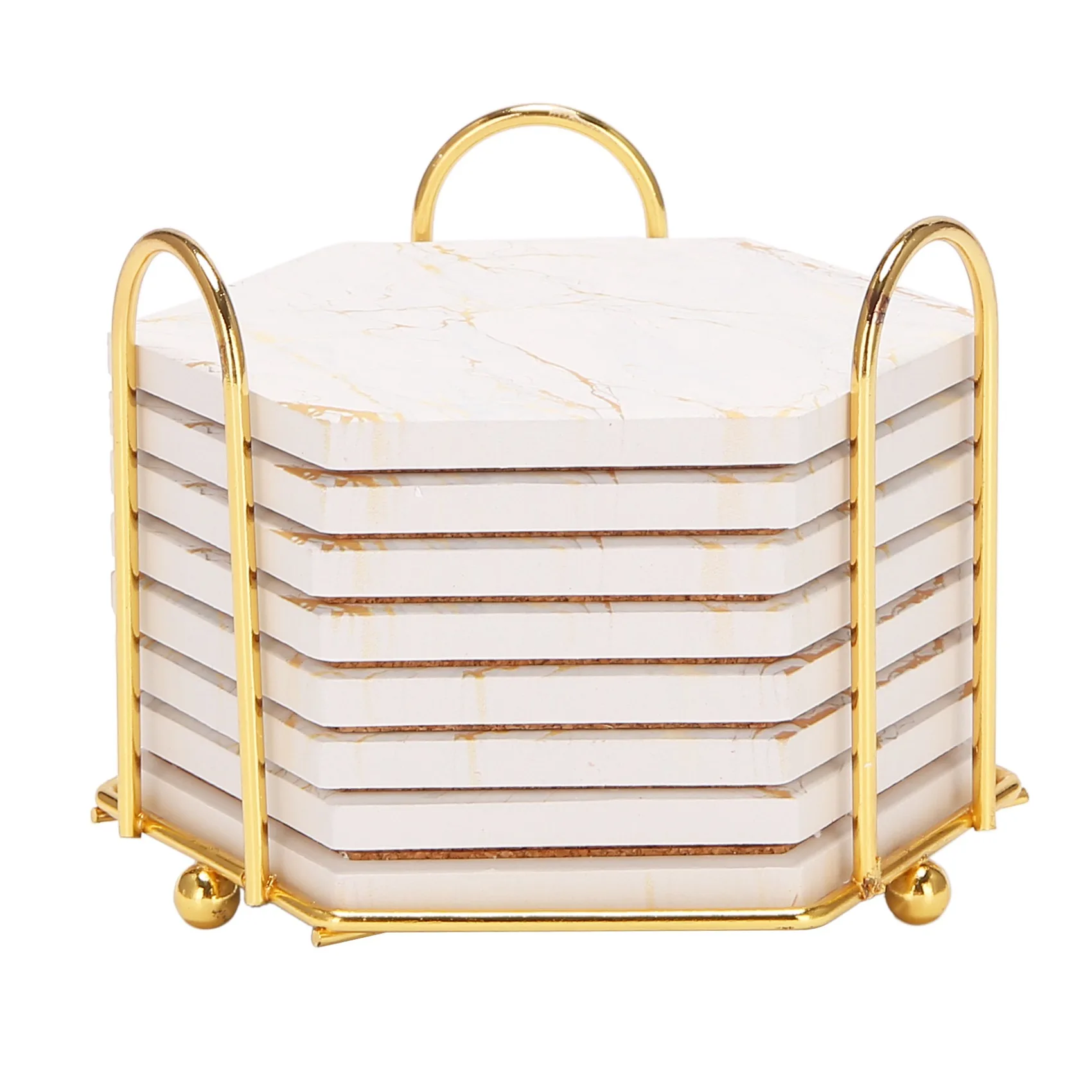 Подставки для напитков, 8 шт., абсорбирующие, с держателем
Подставки для напитков, 8 шт., абсорбирующие, с держателем