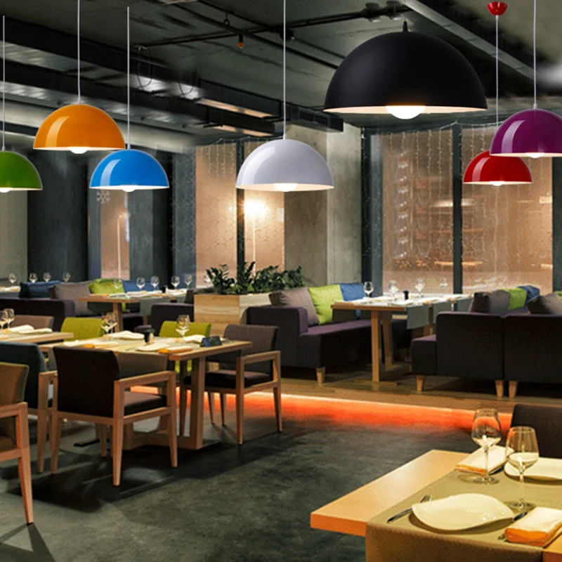 Modern Minimalist Large Semicircle Aluminum Chandelier Creative Color Single Head LED Restaurant Office Decoration Envios
Modern Minimalist Large Semicircle Aluminum Chandelier Creative Color Single Head LED Restaurant Office Decoration Envios