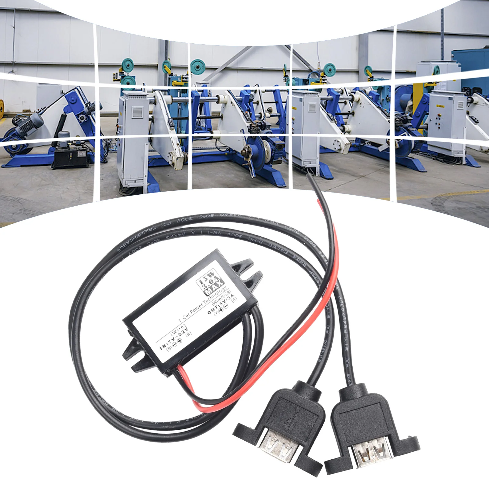 DC-DC 12V To 5V 3A Power Converter USB Step Down Voltage Power Supply Output IDC Connector Electrical Power Supplies Tools
DC-DC 12V To 5V 3A Power Converter USB Step Down Voltage Power Supply Output IDC Connector Electrical Power Supplies Tools