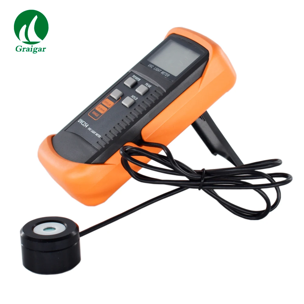 UVC Light Meter UVC254 UV meter measurement of UV radiation intensity Radiometer
UVC Light Meter UVC254 UV meter measurement of UV radiation intensity Radiometer
