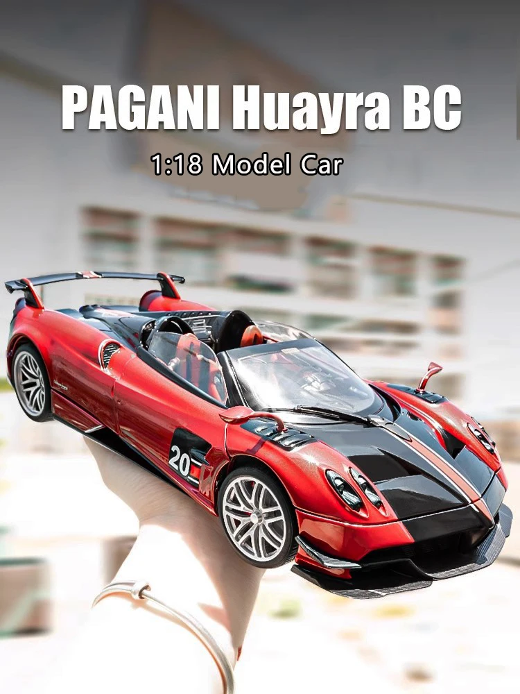 1:18 Simulation Pagani Huayra Alloy Car Model Sound And Light Pull Back Toy Car Metal Sports Car Boys Collection Ornaments Gift 
1:18 Simulation Pagani Huayra Alloy Car Model Sound And Light Pull Back Toy Car Metal Sports Car Boys Collection Ornaments Gift