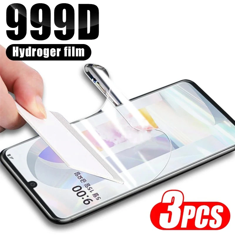 3Pcs Hydrogel Film For LG Velvet / LG G9 LM-G900N LM-G900EM LG Wing 5G Full Cover Screen Protector Protective Film
3Pcs Hydrogel Film For LG Velvet / LG G9 LM-G900N LM-G900EM LG Wing 5G Full Cover Screen Protector Protective Film