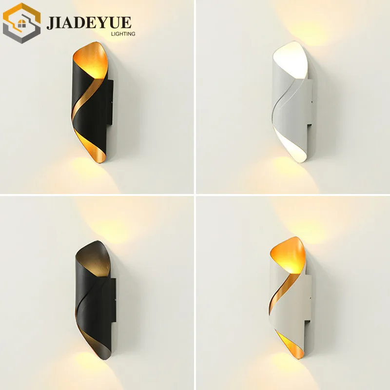 Modern waterproof outdoor led wall light simple spiral balcony garden light decoration living room bedroom wall light 10W
Modern waterproof outdoor led wall light simple spiral balcony garden light decoration living room bedroom wall light 10W