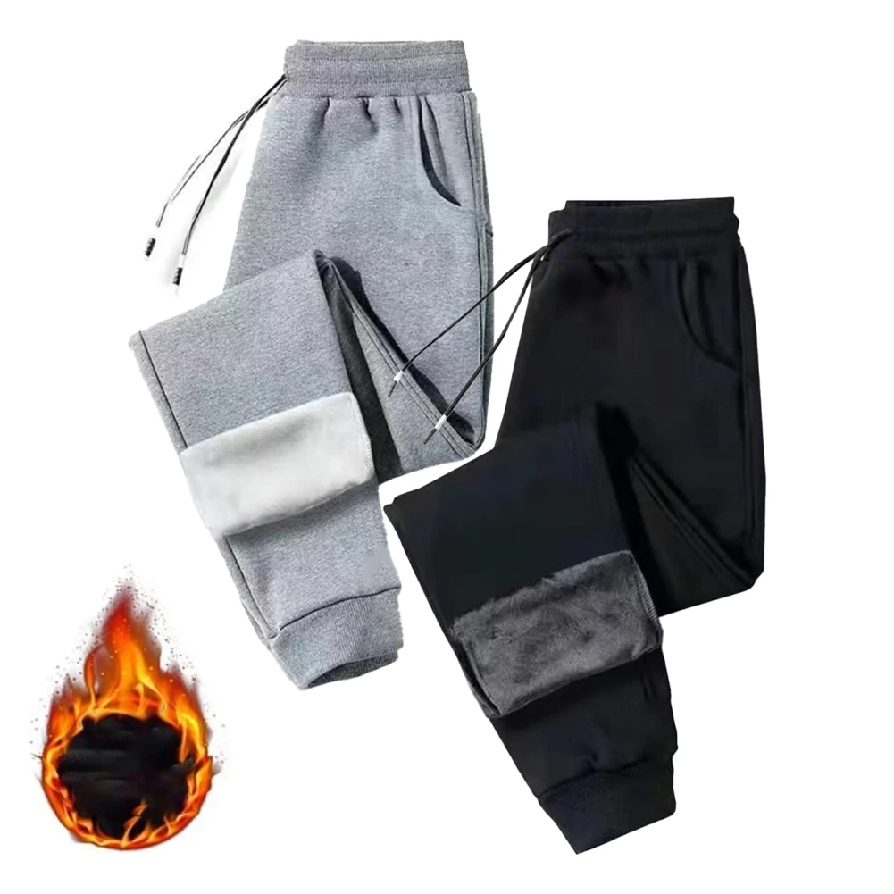 Winter Mens Fleece Lined Tight Track Pants Thick Warm Knitted Sweatpants Casual Pants Active Running Jogger Pants Gym Trousers
Winter Mens Fleece Lined Tight Track Pants Thick Warm Knitted Sweatpants Casual Pants Active Running Jogger Pants Gym Trousers