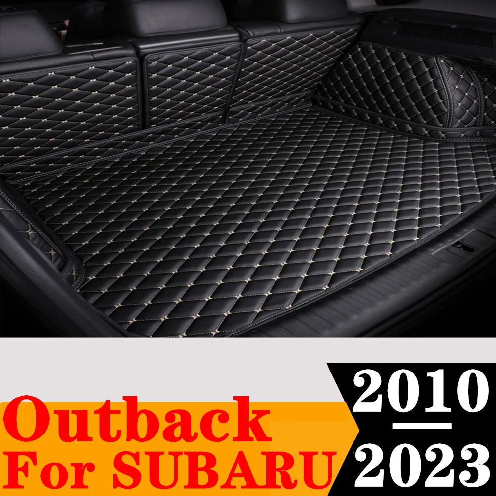 Sinjayer Waterproof Highly Covered Car Trunk Mat Tail Boot Pad Carpet Cover High Side Cargo Liner For SUBARU Outback 2010-2023
Sinjayer Waterproof Highly Covered Car Trunk Mat Tail Boot Pad Carpet Cover High Side Cargo Liner For SUBARU Outback 2010-2023