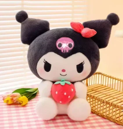 % Sanrio 25Cm Anime Kuromid Plush Toys Kawaii Mymelody Cinnamorol Plush Soft Stuffed Animals Doll Plushie Pillow Xmas Gift Decor % Sanrio 25Cm Anime Kuromid Plush Toys Kawaii Mymelody Cinnamorol Plush Soft Stuffed Animals Doll Plushie Pillow Xmas Gift Decor