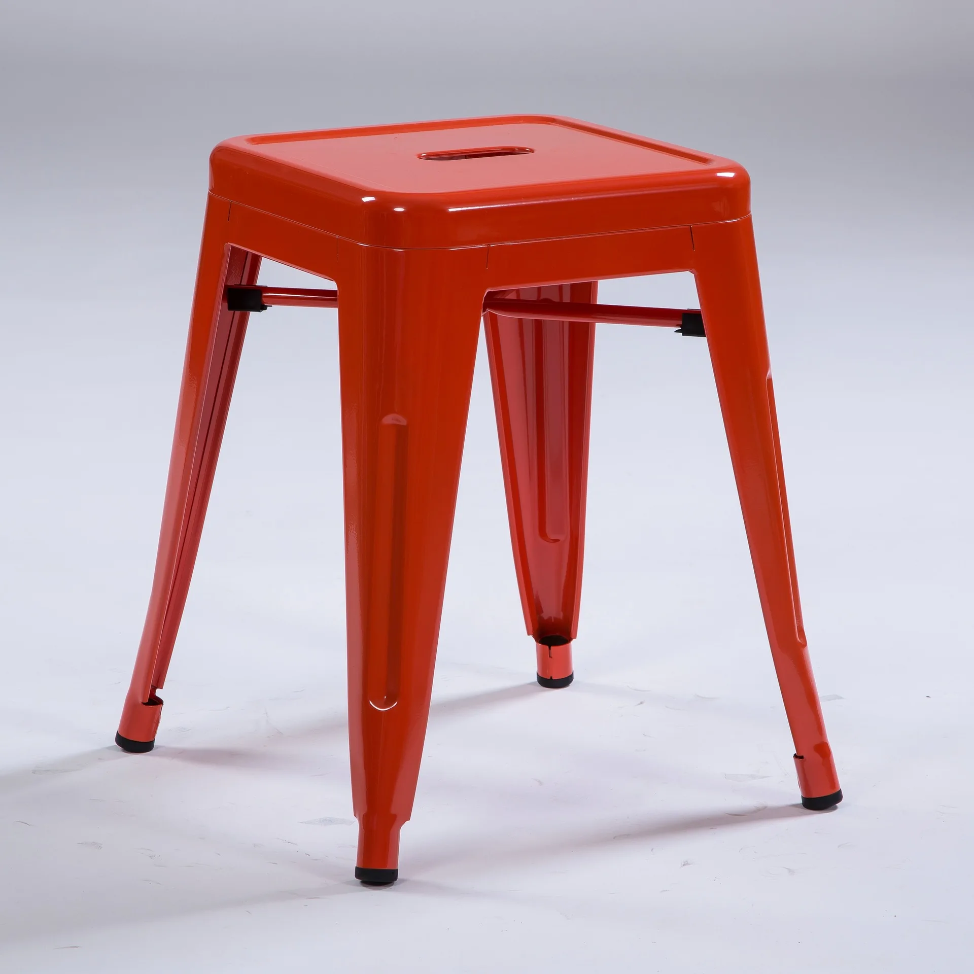 

Spot waiting stool: metal iron stool, square , wrought iron stool, bar , European iron chair, 45cm sitting height