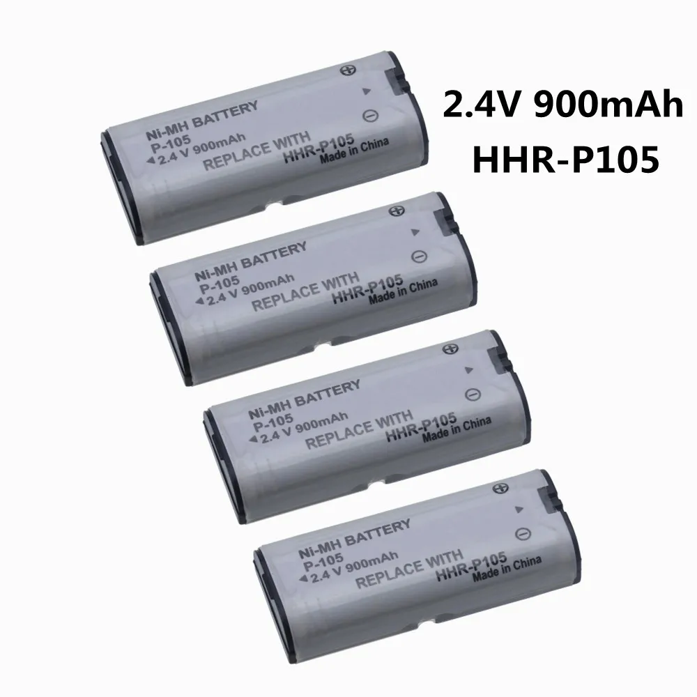 

2.4V 900mAh Ni-MH Home Telephone Battery Rechargeable Battery For Panasonic HHR-P105 P105 HHRP105A KX242 BATT-105 KX2421