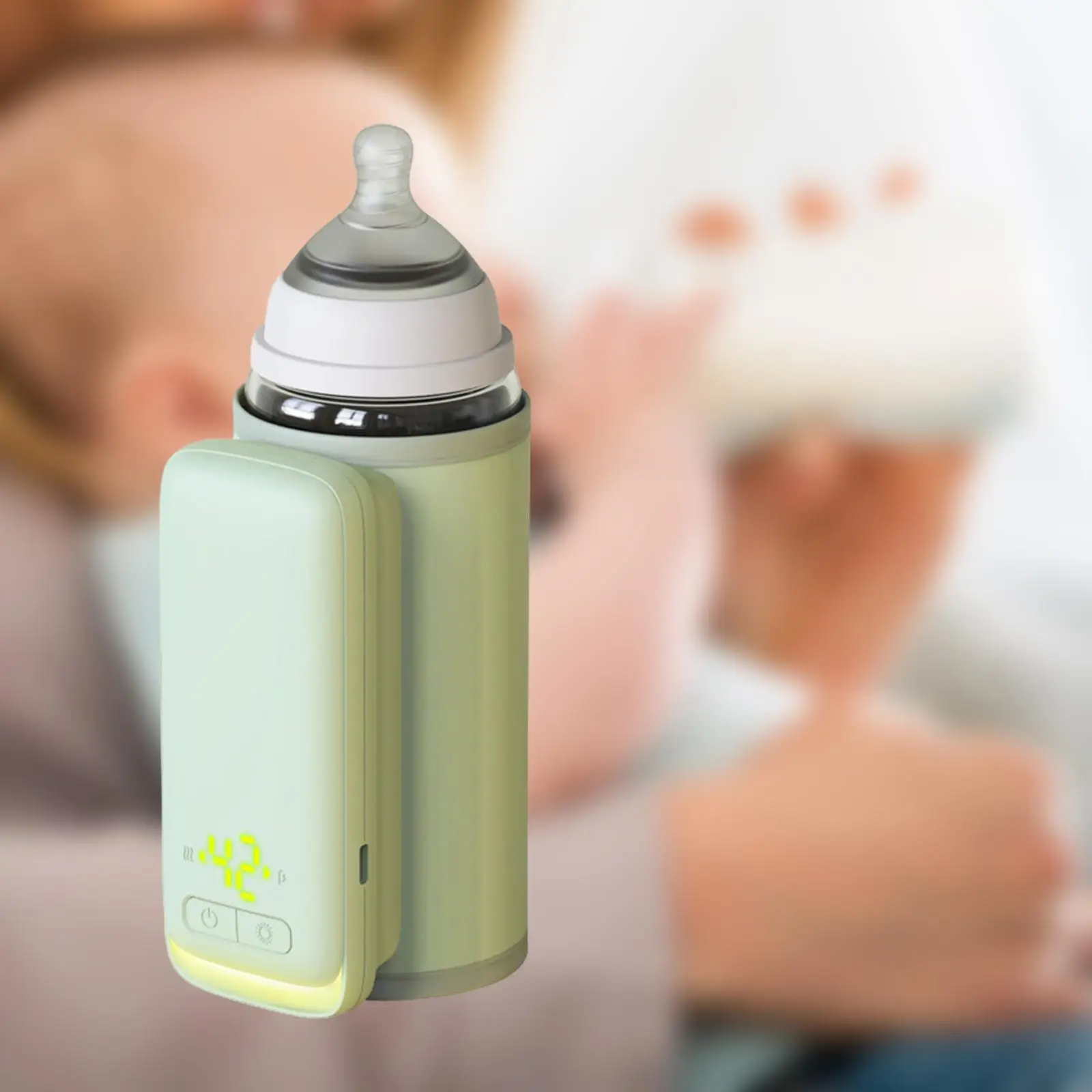Baby Bottle Warmer Night Light Function Heating Sleeve Adjustable for Outdoor Activities Night Feeding Daily Use Picnics Travel
Baby Bottle Warmer Night Light Function Heating Sleeve Adjustable for Outdoor Activities Night Feeding Daily Use Picnics Travel