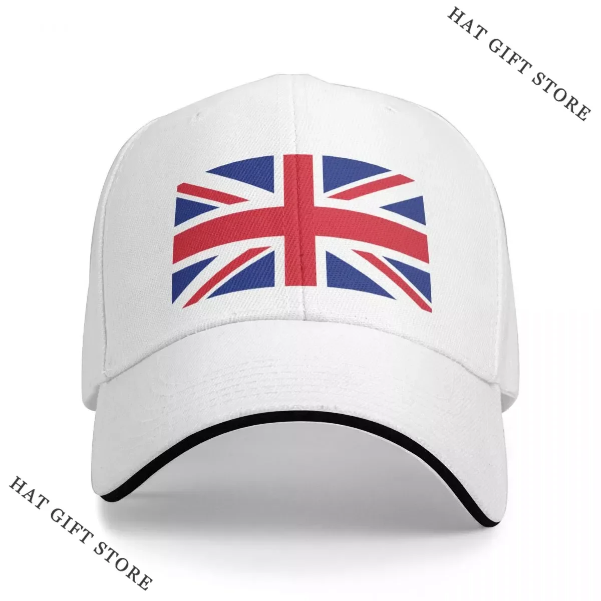 

Hot Patriotic British Union Jack Flag Cap Baseball Cap vintage snapback cap mens tennis Women's