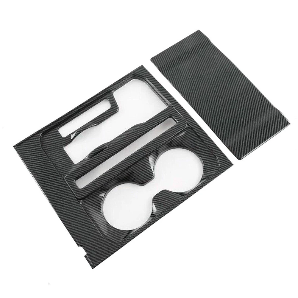 25) Enhance Your Car's Style with 2Pcs Carbon Fiber Gear Shift Box Pannel Cover Trim Set For Ford F150 2022 2023
25) Enhance Your Car's Style with 2Pcs Carbon Fiber Gear Shift Box Pannel Cover Trim Set For Ford F150 2022 2023