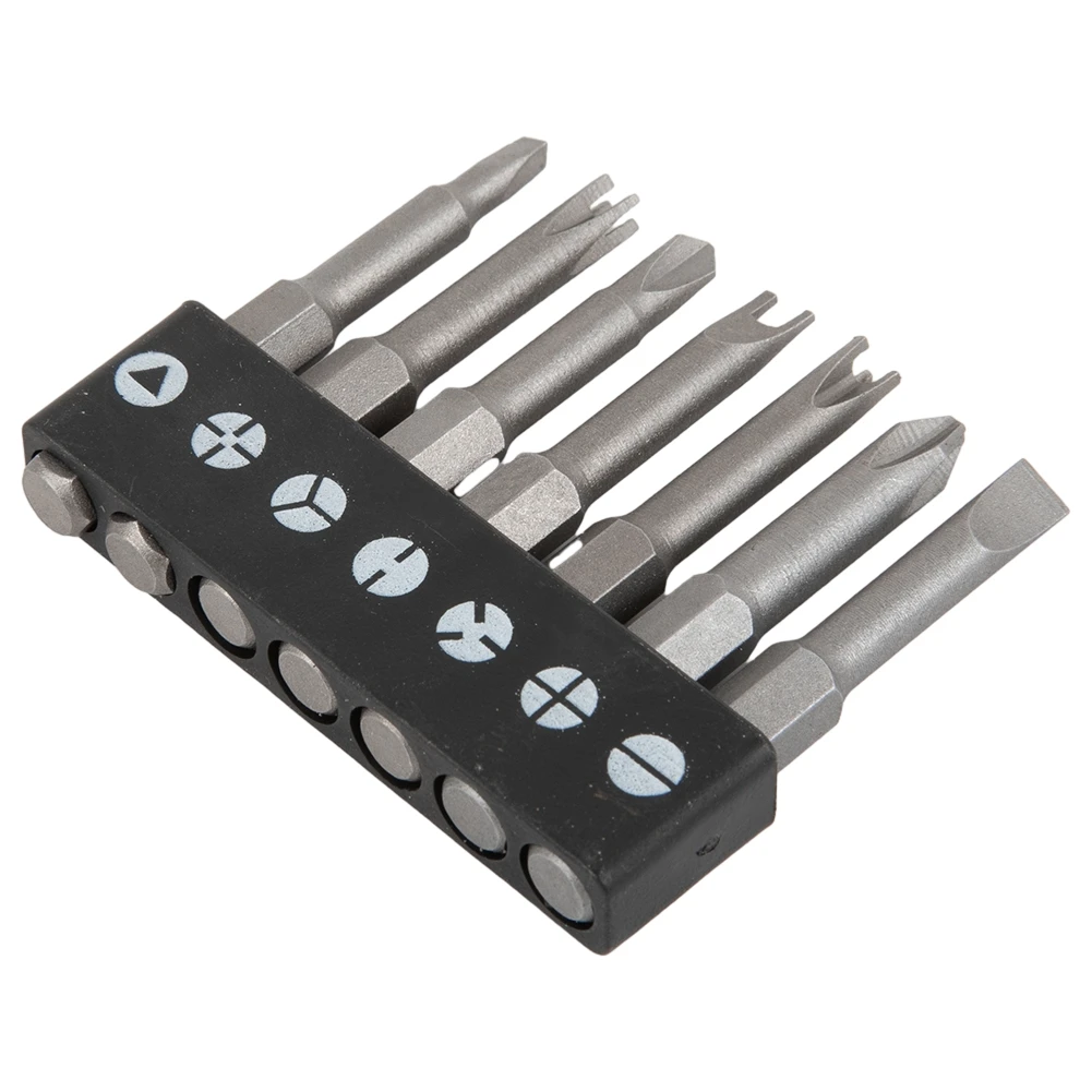 7pcs 50mm Special-Shaped Screwdriver Set PH2 U Y Shape Triangle Three Points, Four Points PH2 SL Screwdriver Bits Hand Tools
7pcs 50mm Special-Shaped Screwdriver Set PH2 U Y Shape Triangle Three Points, Four Points PH2 SL Screwdriver Bits Hand Tools