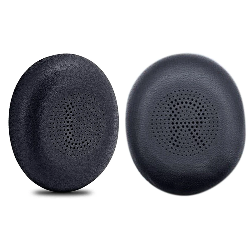 

2X Replacement Earpads For Elite 45H Evolve2 65 MS/UC Wireless Headphones - Protein Leather/Ear Cushion/Ear Cups (Black)