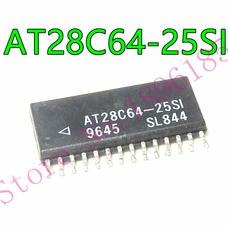 AT28C64-25SI SOP 64K (8K x 8) CMOS E2PROM
AT28C64-25SI SOP 64K (8K x 8) CMOS E2PROM