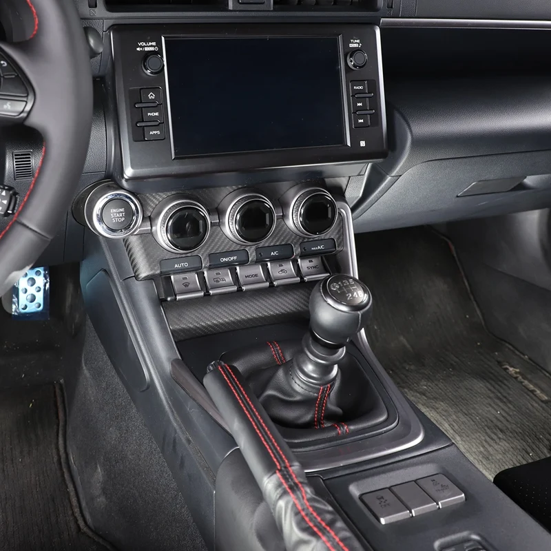 Car Real Carbon Fiber Central Control Air Conditioning Mode Panel Cover Trim Stickers For Subaru BRZ Toyota 86 2022
Car Real Carbon Fiber Central Control Air Conditioning Mode Panel Cover Trim Stickers For Subaru BRZ Toyota 86 2022