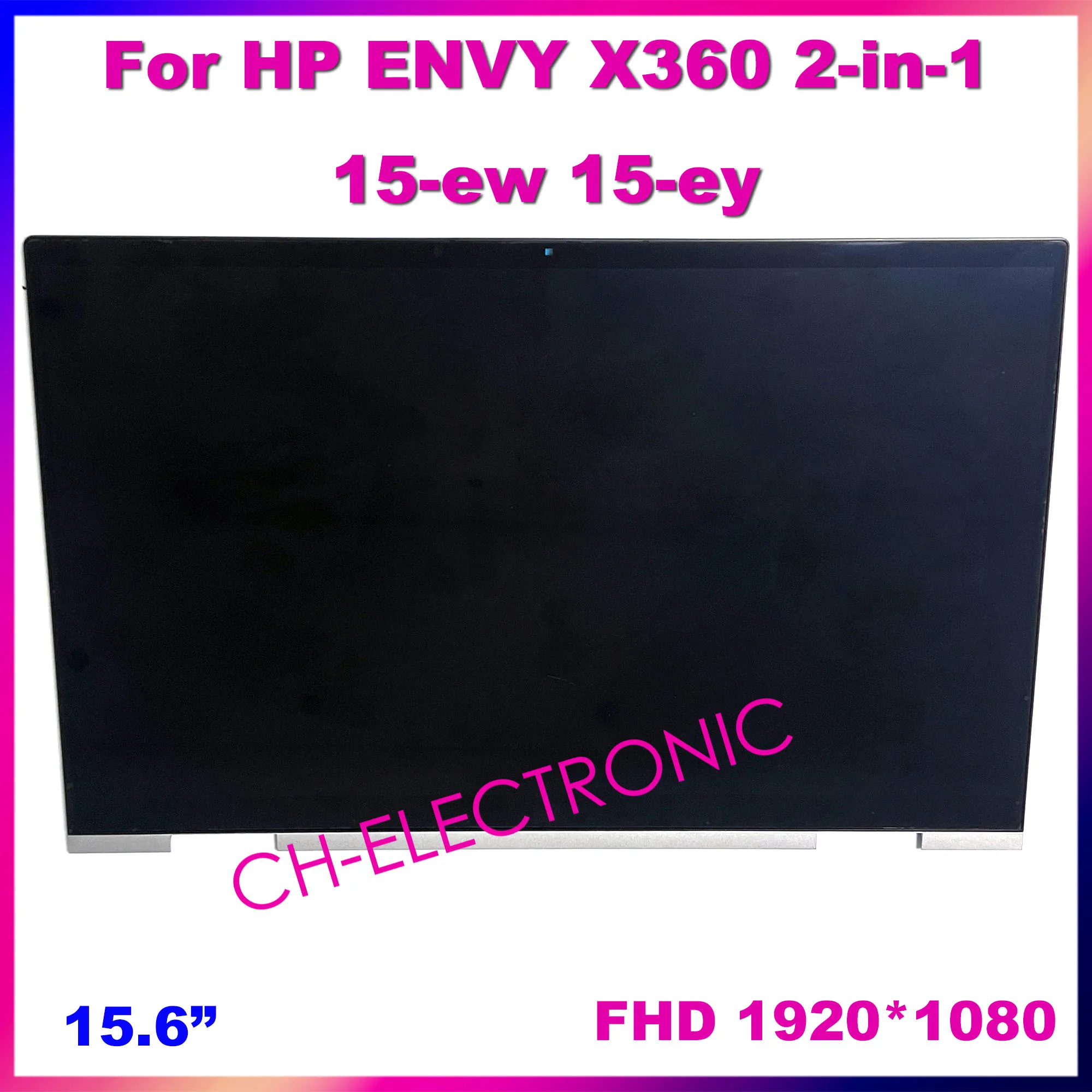 

N10354-001 For Hp Envy x360 15-ew 15 ey 2-in-1 Series 15.6" LCD LED Touch Screen Replacement Assembly With Bezel FHD 1920*1080